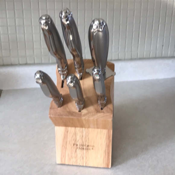 SALE! Princess House Knife Set with Block